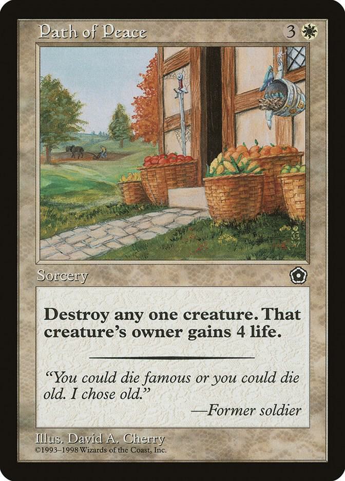 Path of Peace card from Portal Second Age