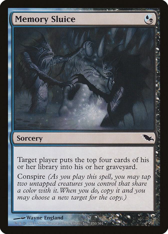 Memory Sluice 170 card from Shadowmoor