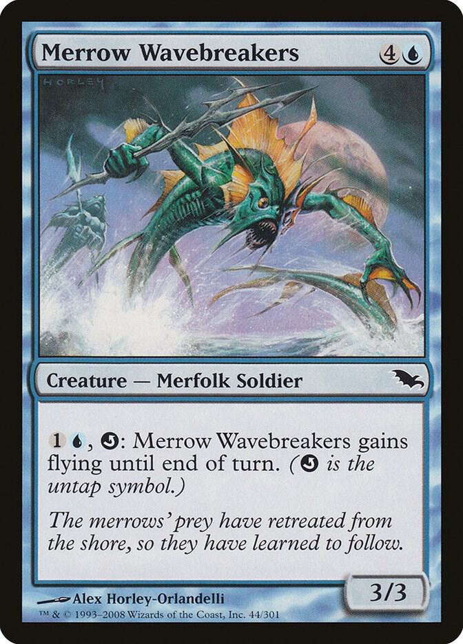 Merrow Wavebreakers 44 card from Shadowmoor