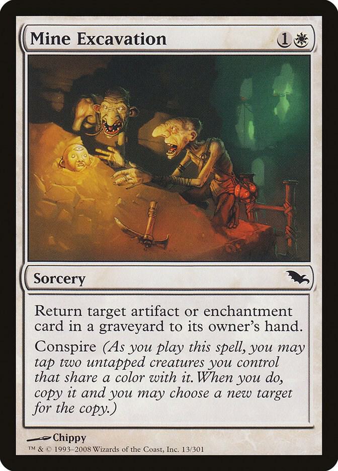 Mine Excavation 13 card from Shadowmoor