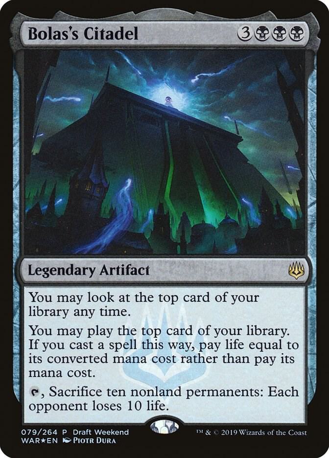 Bolas's Citadel (Draft Weekend) 79 card from Launch Party & Release Event Promos