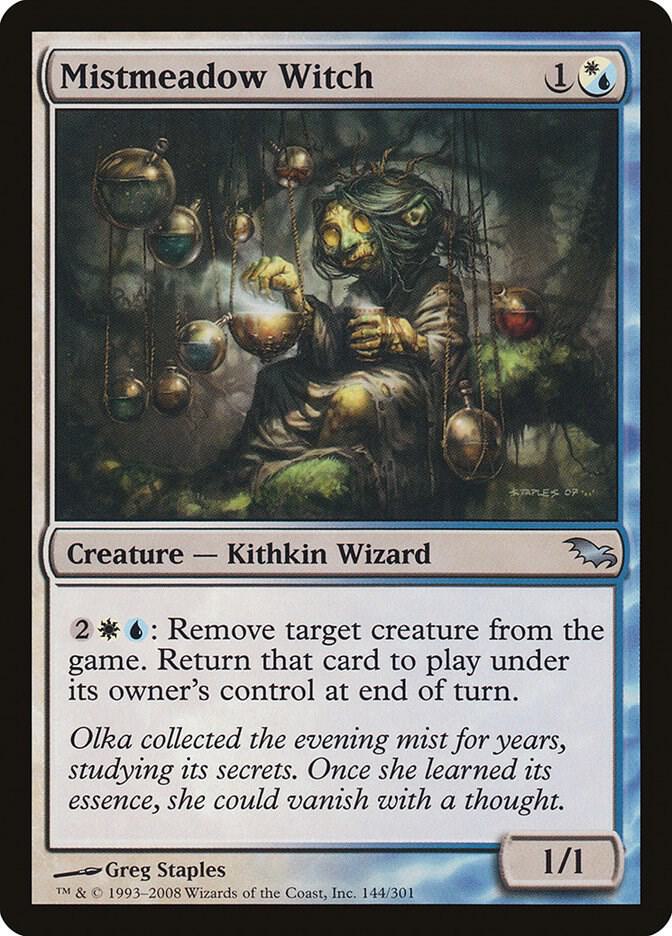 Mistmeadow Witch 144 card from Shadowmoor