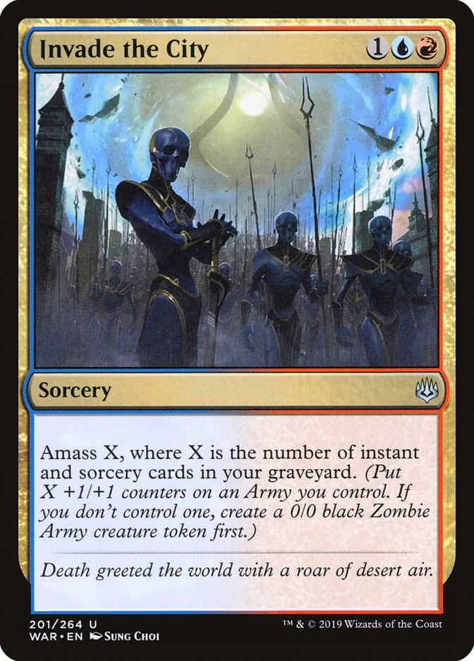 Invade the City 201 card from War of the Spark
