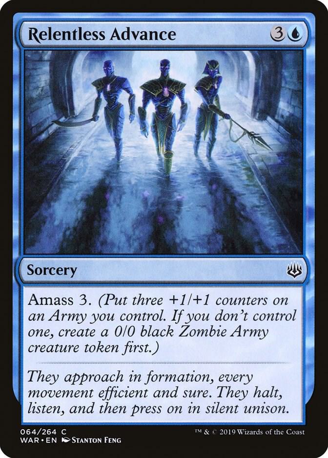 Relentless Advance 64 card from War of the Spark