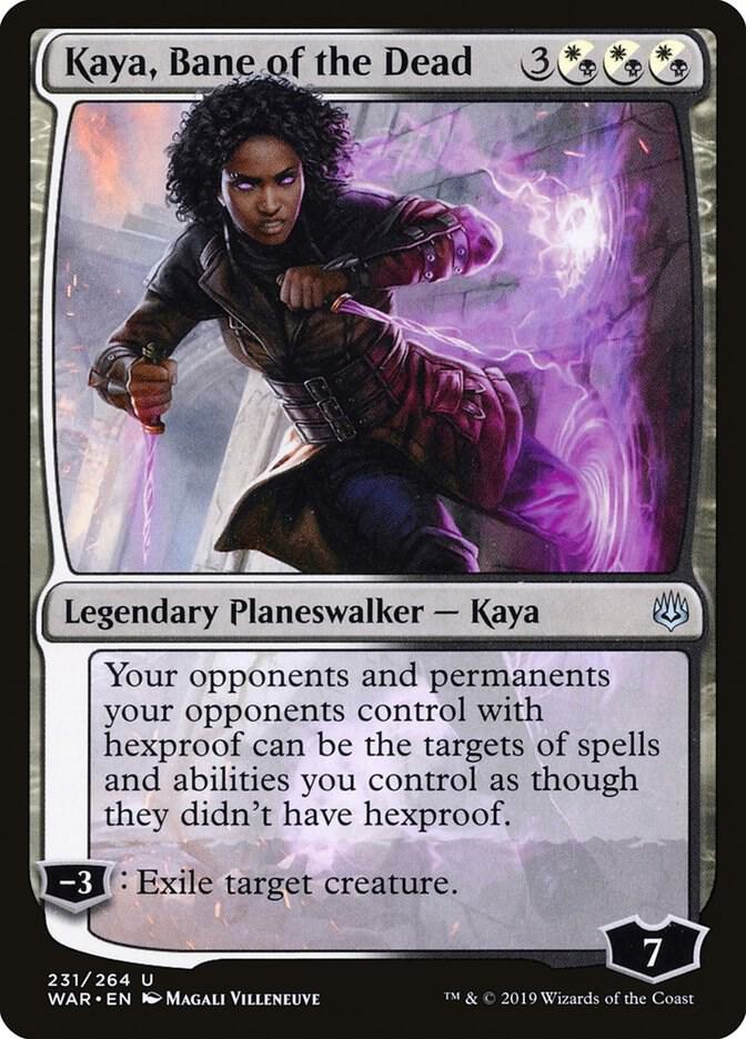 Kaya, Bane of the Dead 231 card from War of the Spark