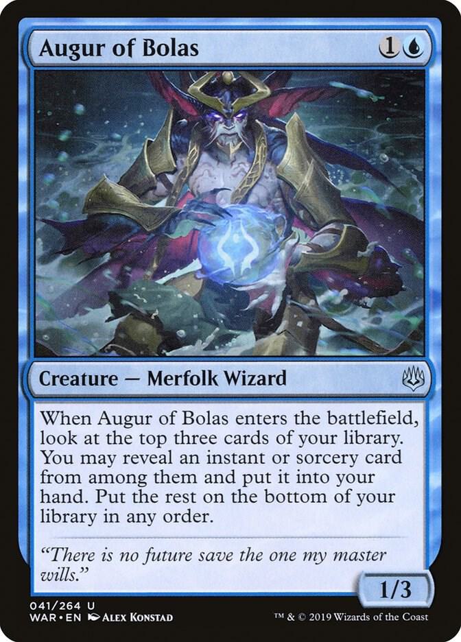 Augur of Bolas 41 card from War of the Spark