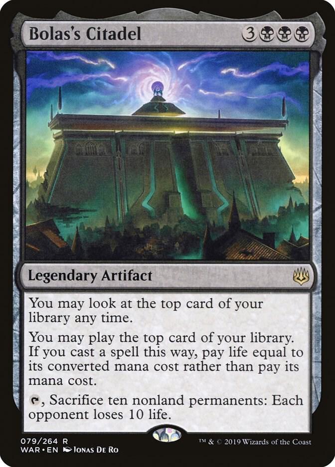 Bolas's Citadel 79 card from War of the Spark