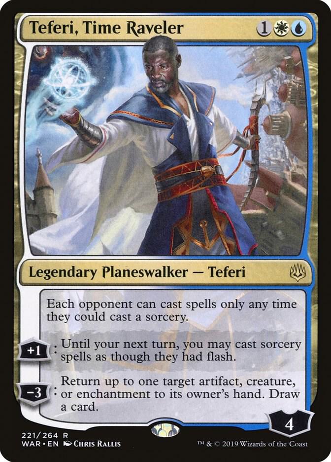 Teferi, Time Raveler 221 card from War of the Spark