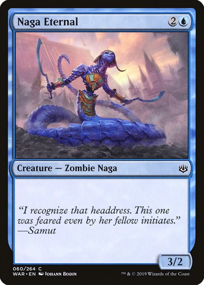 Naga Eternal 60 card from War of the Spark