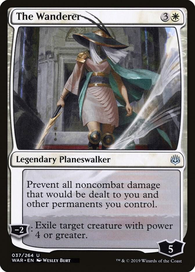 The Wanderer 37 card from War of the Spark