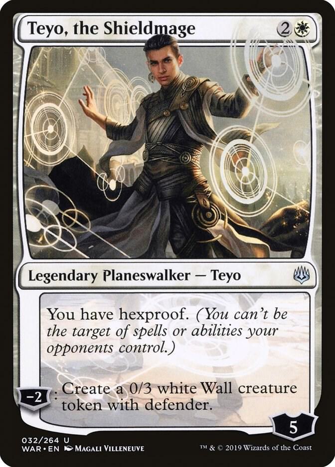 Teyo, the Shieldmage 32 card from War of the Spark