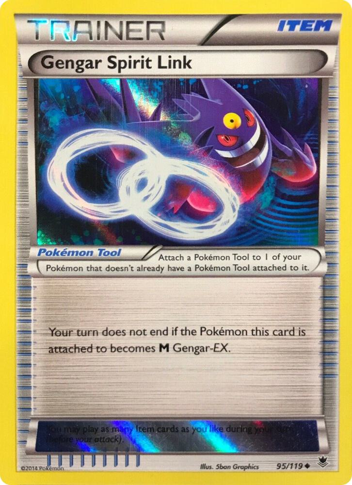 Gengar Spirit Link - 95/119 (Alternate Holo) (Gamestop Exclusive) 095/119 card from Miscellaneous Cards & Products