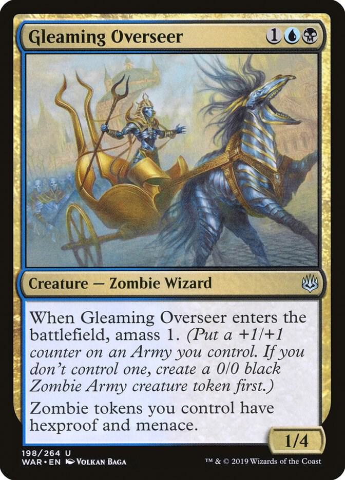 Gleaming Overseer 198 card from War of the Spark