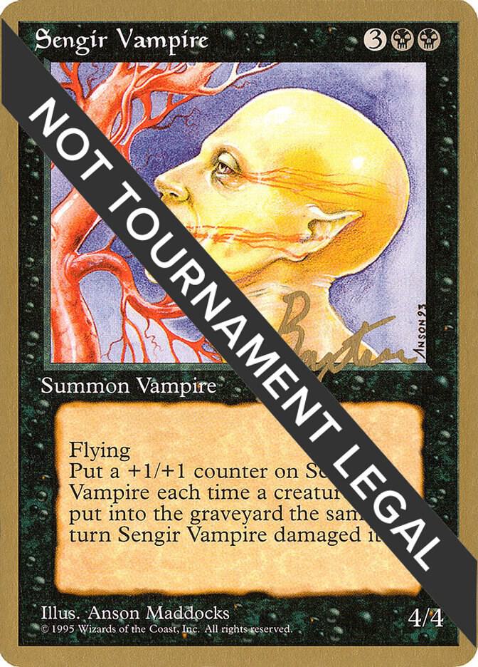 Sengir Vampire - 1996 George Baxter (4ED) card from World Championship Decks