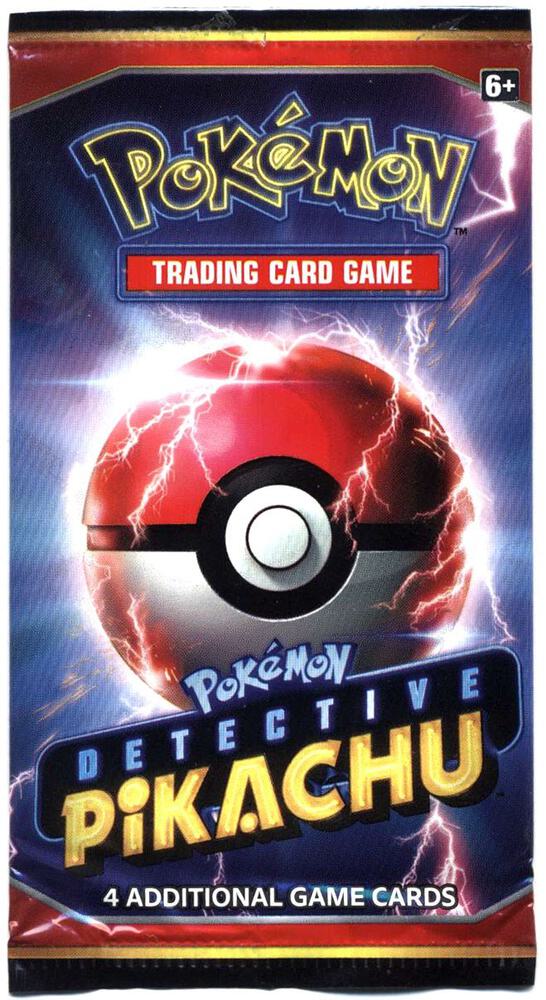 Detective Pikachu Booster Pack card from Detective Pikachu