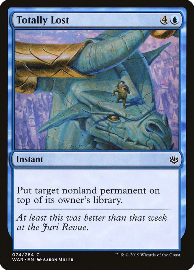 Totally Lost 74 card from War of the Spark