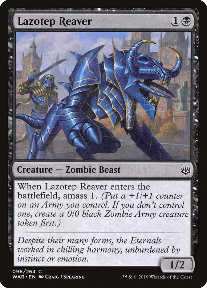 Lazotep Reaver 96 card from War of the Spark