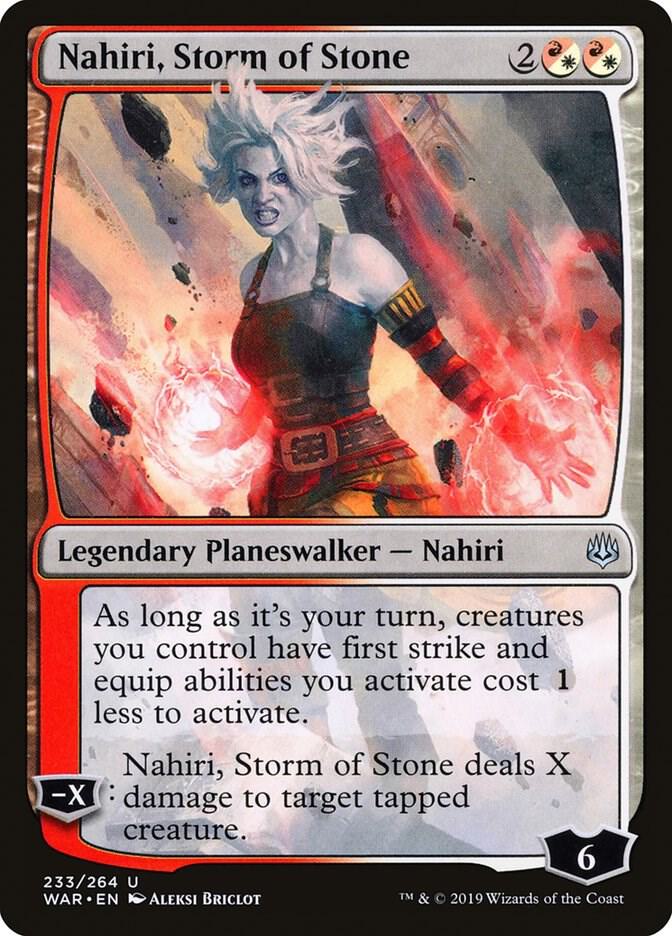 Nahiri, Storm of Stone 233 card from War of the Spark