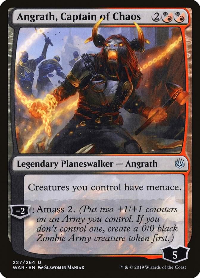 Angrath, Captain of Chaos 227 card from War of the Spark