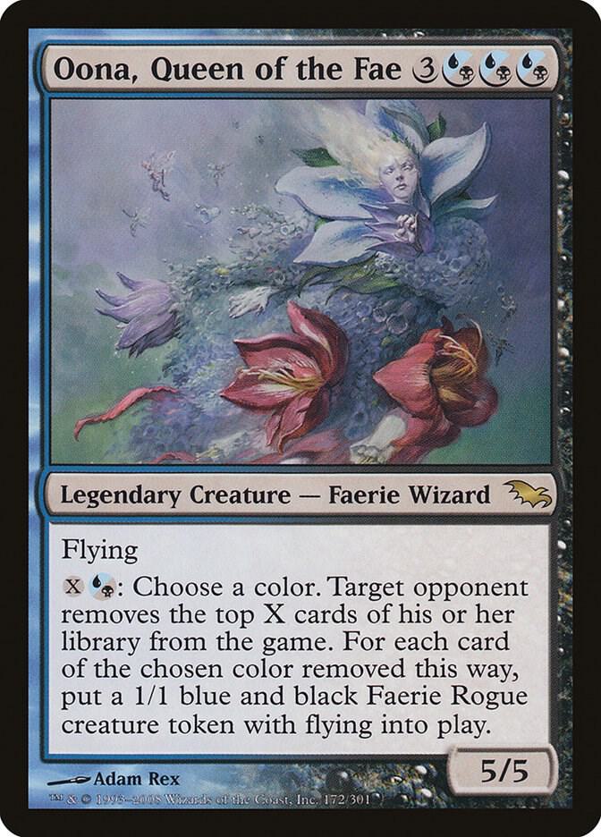 Oona, Queen of the Fae 172 card from Shadowmoor