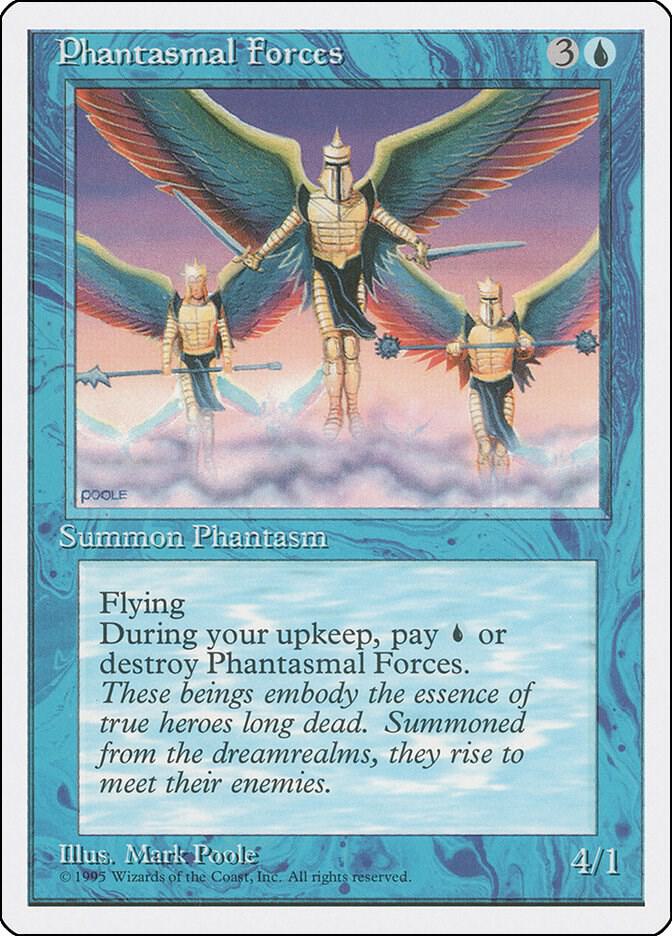 Phantasmal Forces card from Fourth Edition
