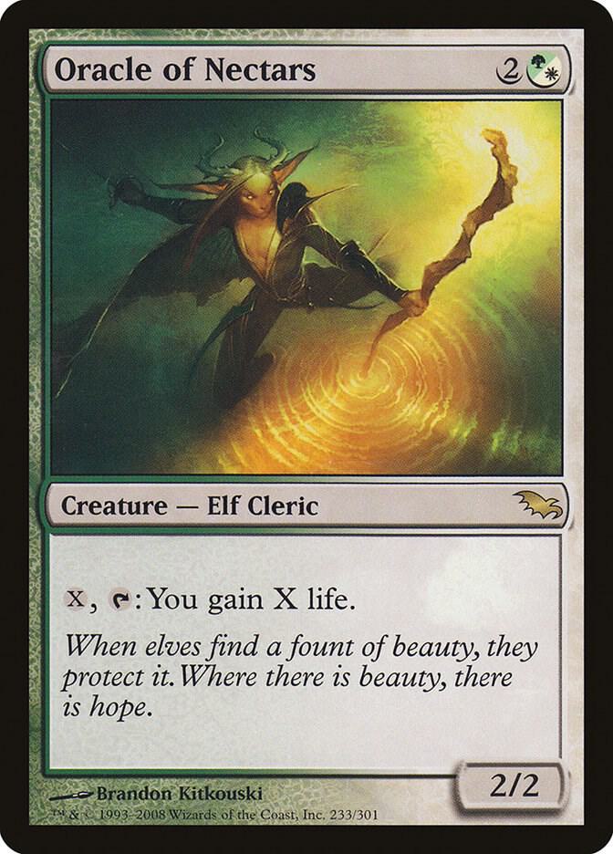 Oracle of Nectars 233 card from Shadowmoor