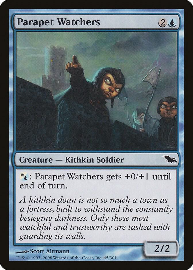 Parapet Watchers 45 card from Shadowmoor