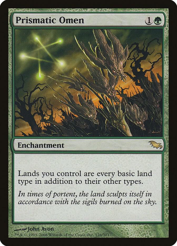 Prismatic Omen card from Shadowmoor