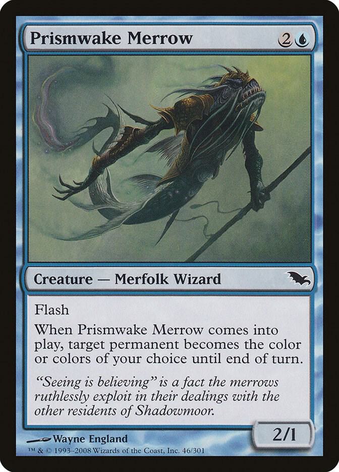 Prismwake Merrow 46 card from Shadowmoor