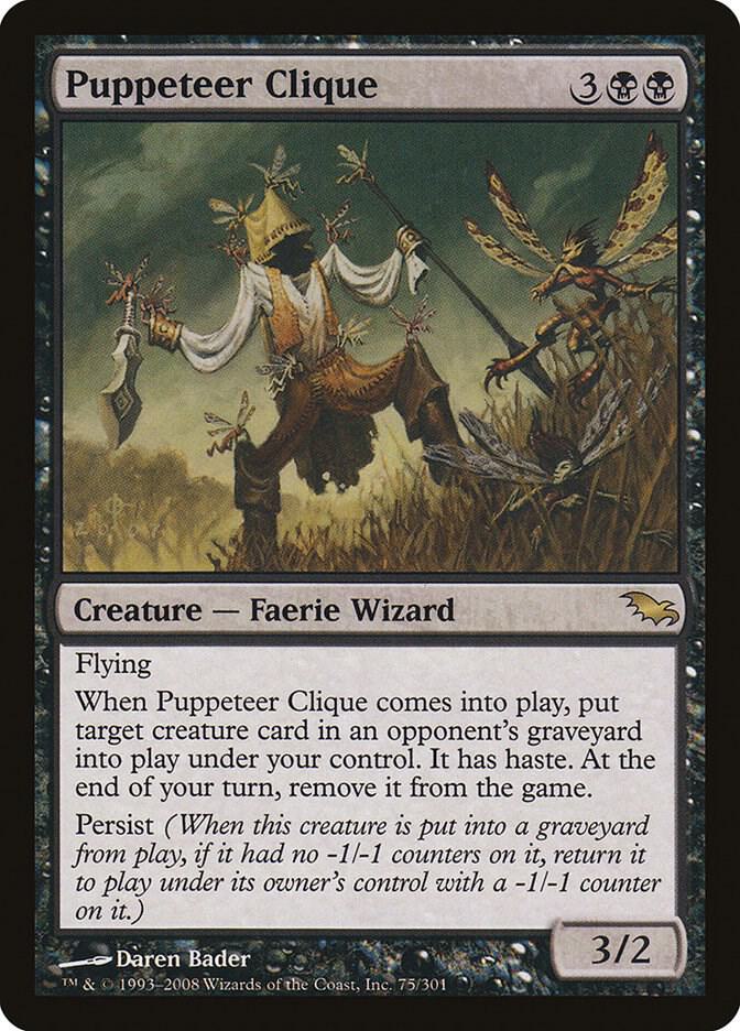 Puppeteer Clique 75 card from Shadowmoor