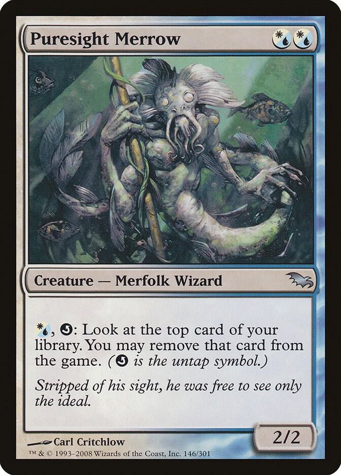 Puresight Merrow 146 card from Shadowmoor