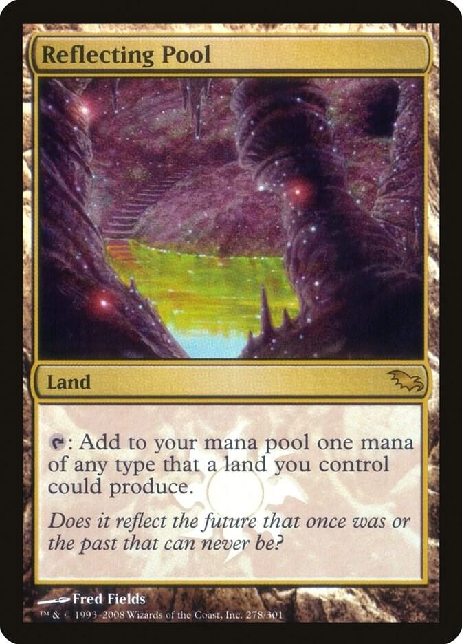 Reflecting Pool 278 card from Shadowmoor