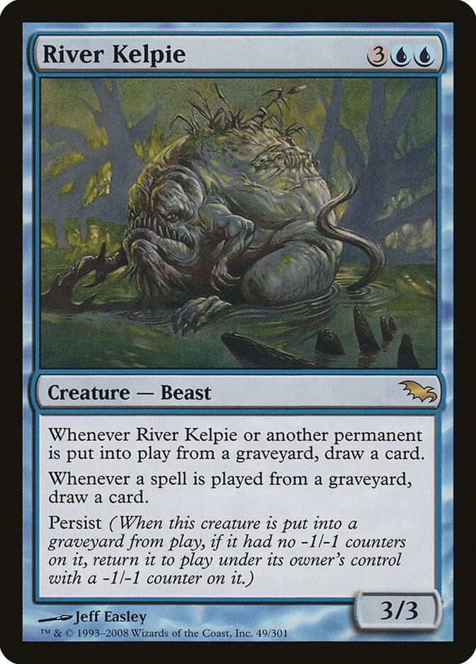 River Kelpie 49 card from Shadowmoor