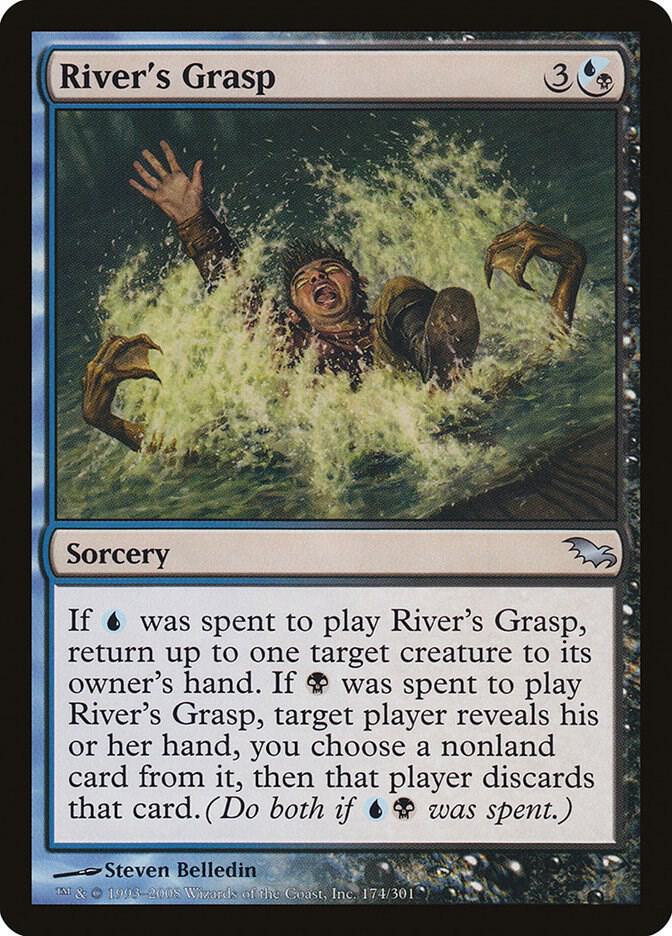 River's Grasp 174 card from Shadowmoor