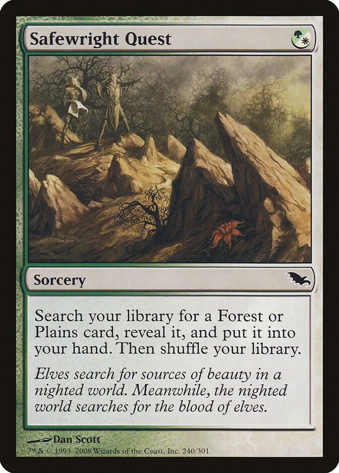 Safewright Quest 240 card from Shadowmoor