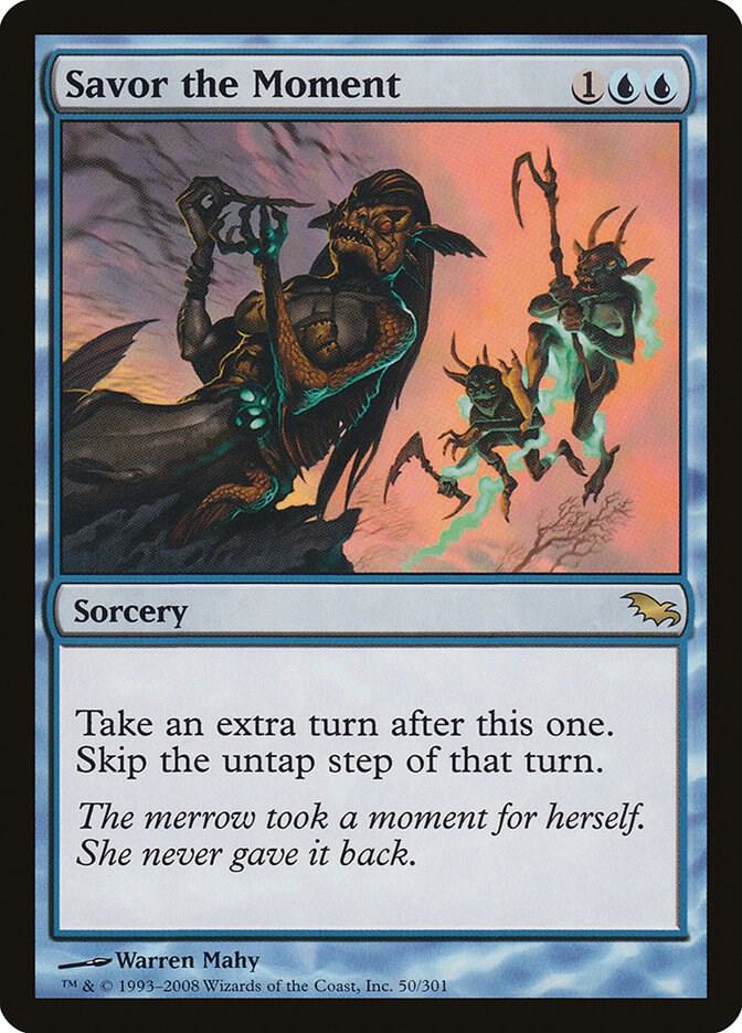 Savor the Moment 50 card from Shadowmoor