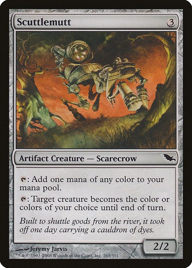 Scuttlemutt 263 card from Shadowmoor