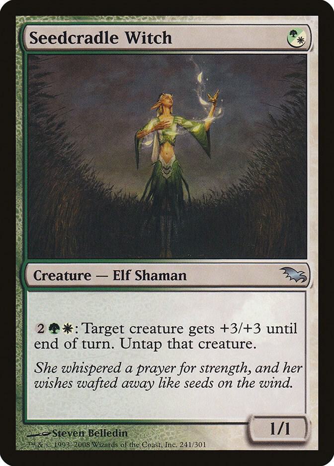 Seedcradle Witch 241 card from Shadowmoor