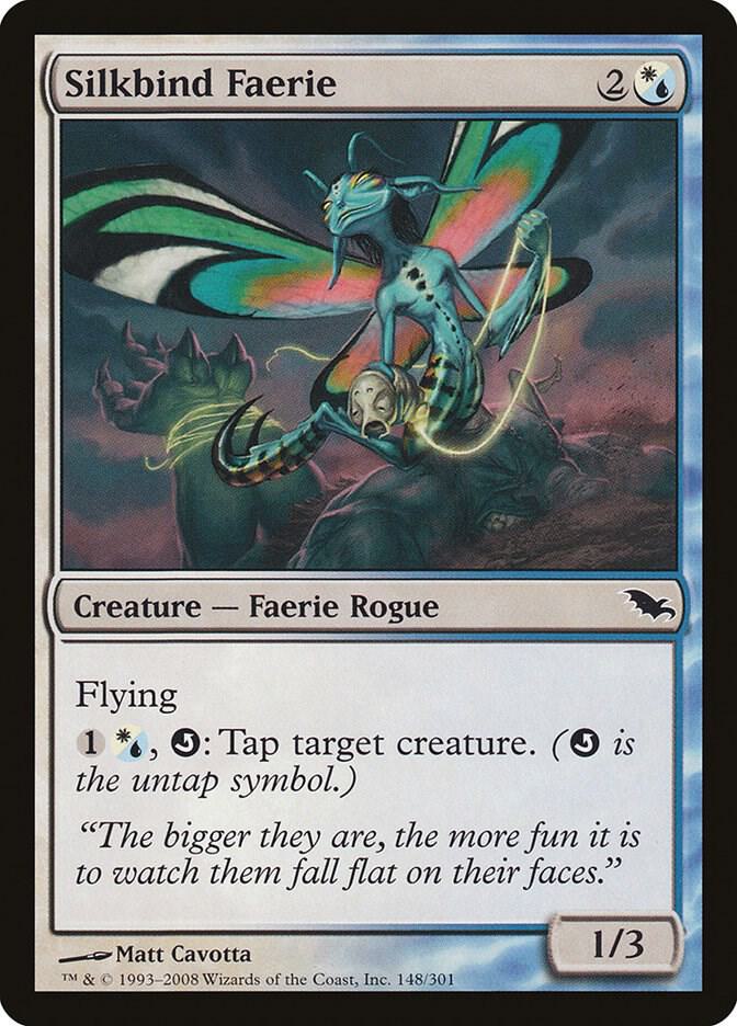 Silkbind Faerie 148 card from Shadowmoor