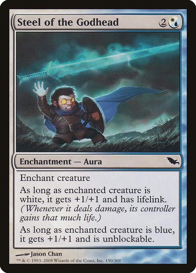 Steel of the Godhead 150 card from Shadowmoor