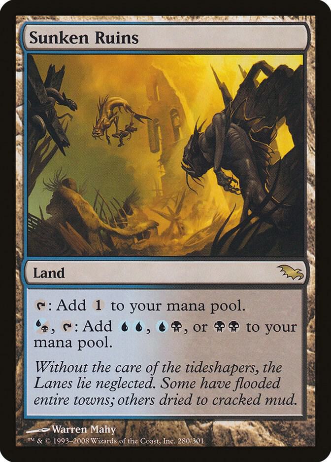 Sunken Ruins 280 card from Shadowmoor