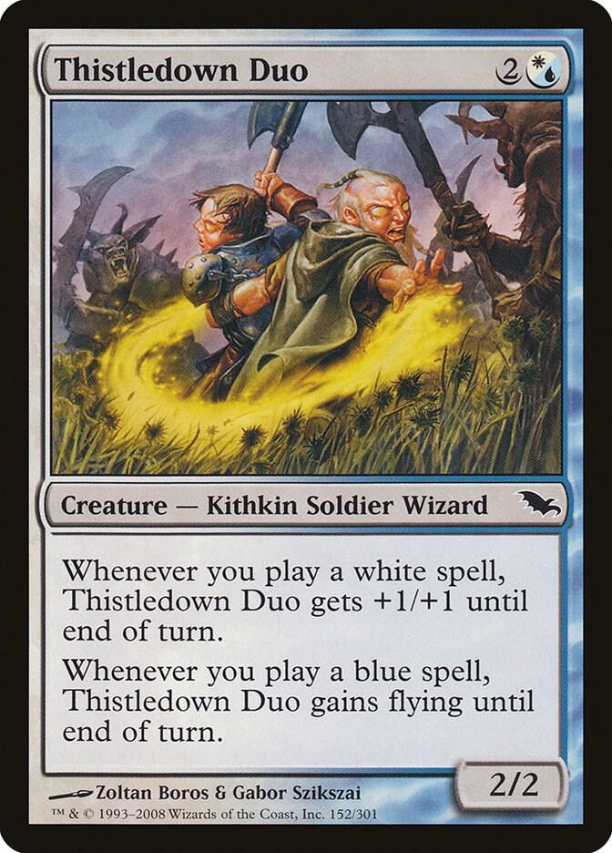 Thistledown Duo 152 card from Shadowmoor