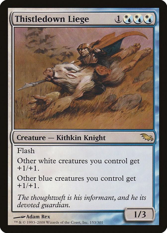 Thistledown Liege 153 card from Shadowmoor
