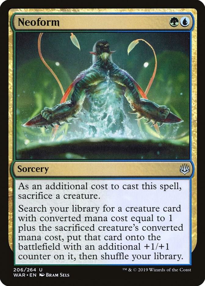 Neoform 206 card from War of the Spark