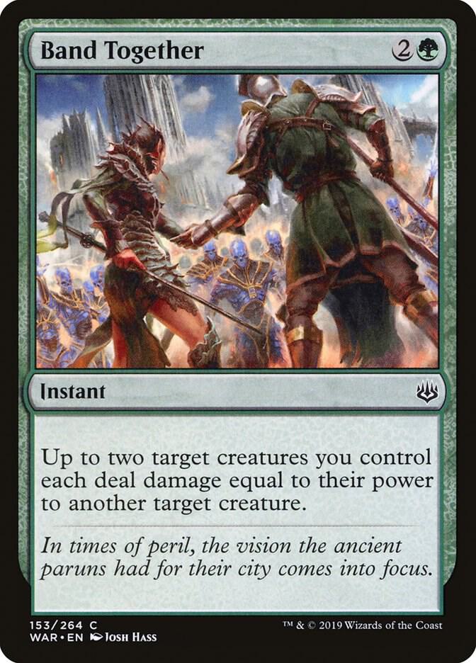 Band Together 153 card from War of the Spark