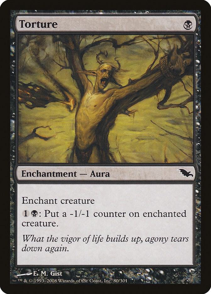 Torture 80 card from Shadowmoor