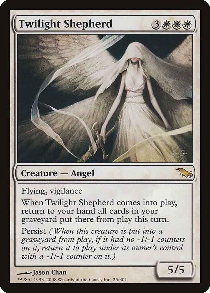 Twilight Shepherd 25 card from Shadowmoor