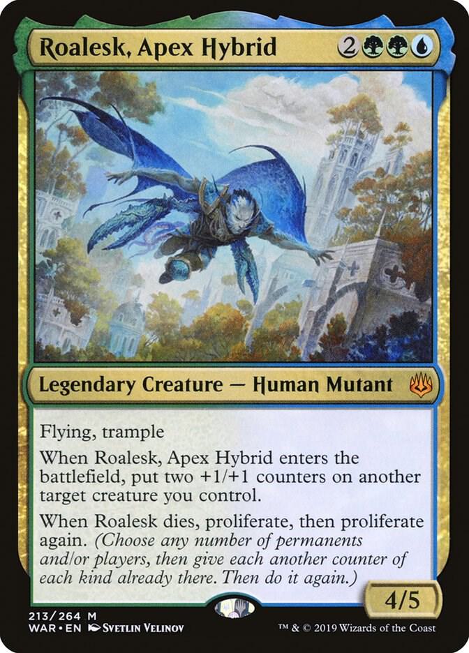 Roalesk, Apex Hybrid 213 card from War of the Spark