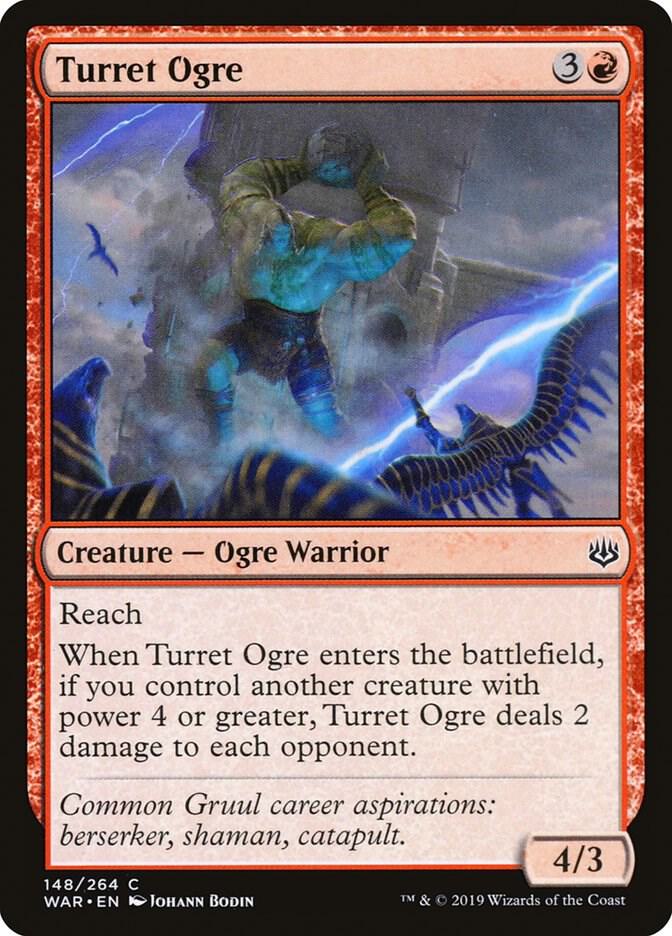 Turret Ogre 148 card from War of the Spark
