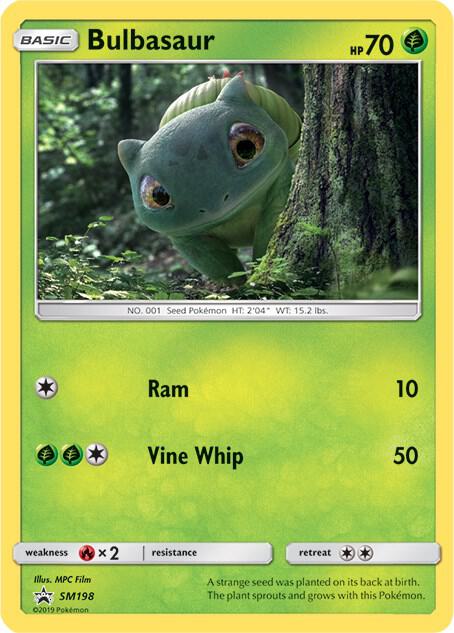 Bulbasaur (In-Store Event Promo) SM198 card from SM Promos